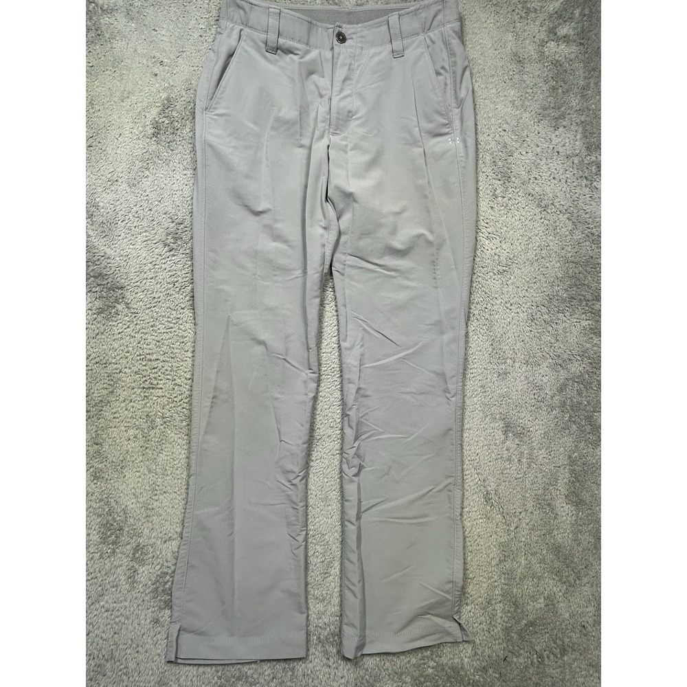 Under Armour Pants Mens 32x32 Gray Straight Leg Performance Match Play Tech Golf
